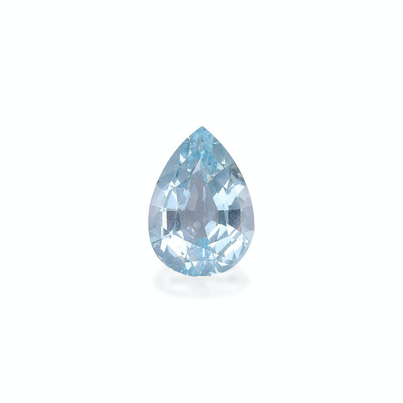 Aigue-Marine taille Poire Bleu Ciel 6.46 carats