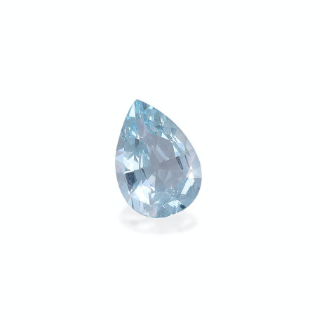 Aguamarina taille Poire Bleu Ciel 6.46 carats