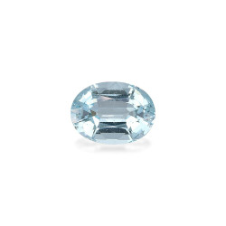 OVAL-cut Aquamarine Sky...