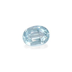 Ovaal geslepen Hemelsblauwe Aquamarijn van 8,01 karaat