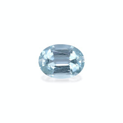 OVAL-cut Aquamarine Sky...