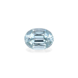 OVAL-cut Aquamarine Sky...