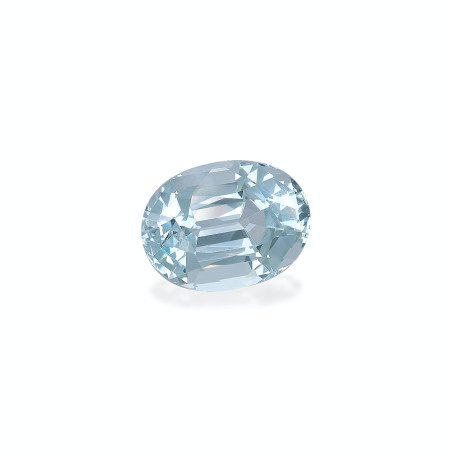 Aguamarina taille OVALE Bleu Ciel 12.04 carats