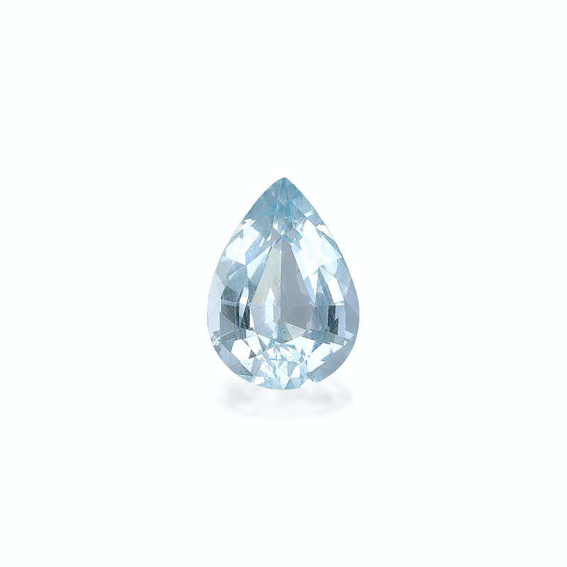 Aguamarina taille Poire Baby Blue 8.08 carats