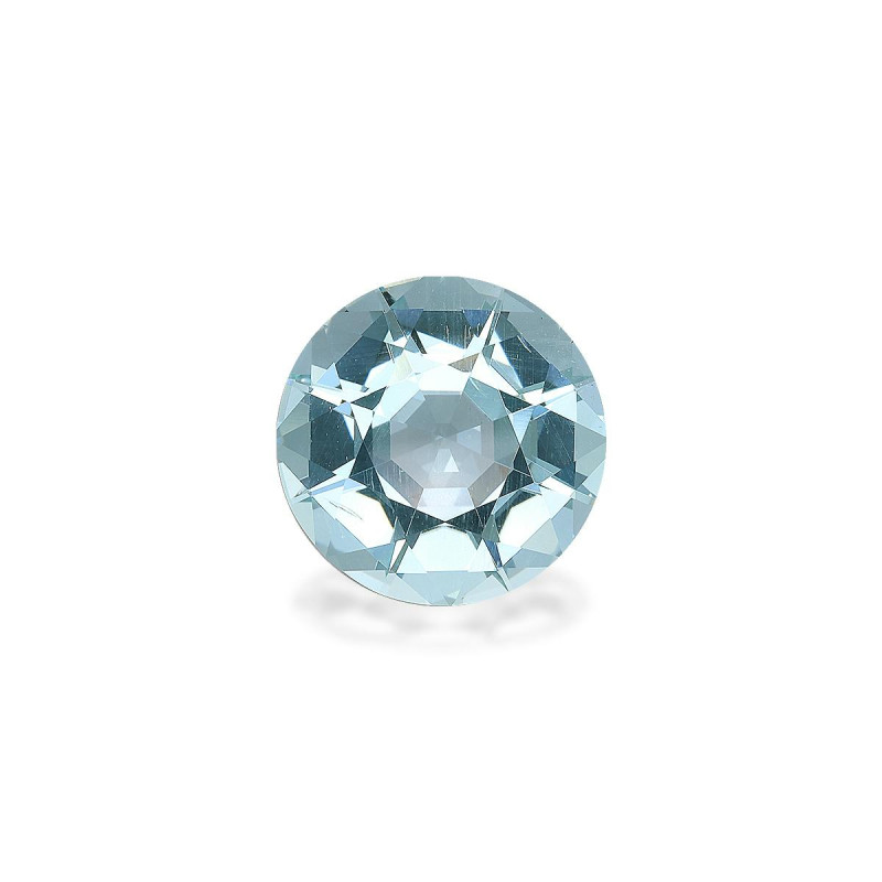 海蓝宝 taille 圆形 蓝色 9.77 carats