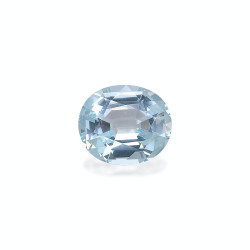 OVAL-cut Aquamarine Sky...