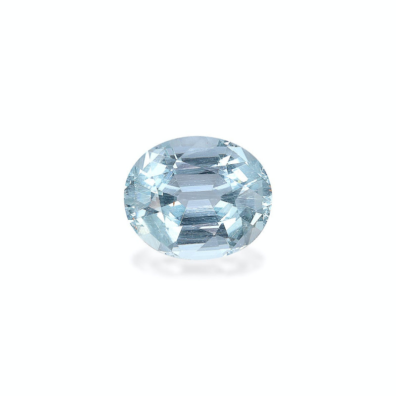 Aguamarina taille OVALE Bleu Ciel 4.94 carats