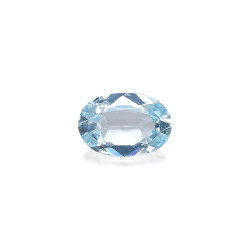 OVAL-cut Aquamarine Sky...