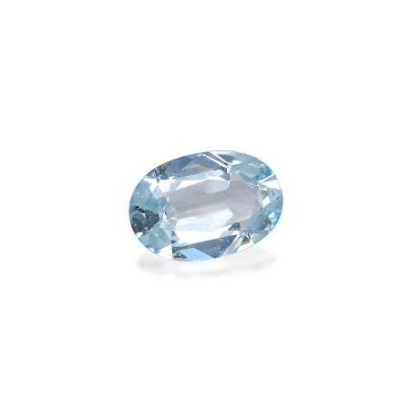 Aguamarina taille OVALE Bleu Ciel 5.33 carats