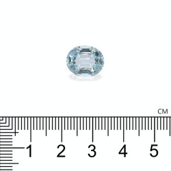 Aigue-Marine taille OVALE  4.89 carats