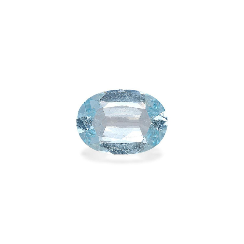 Aguamarina taille OVALE Bleu Ciel 4.20 carats