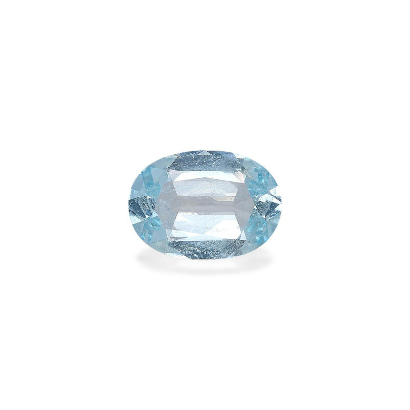 OVAL-cut Aquamarine Sky Blue 4.20 carats
