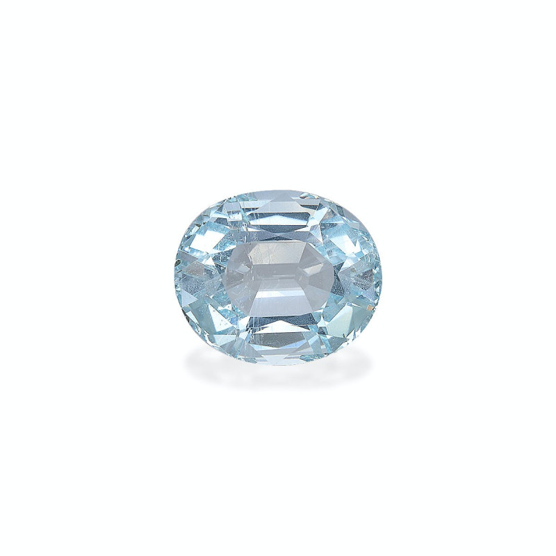 Aguamarina taille OVALE Bleu Ciel 7.05 carats