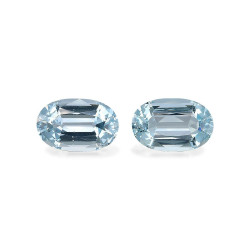 OVAL-cut Aquamarine Baby...