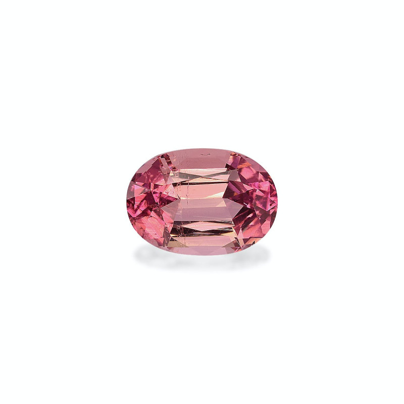 粉红碧玺 taille 椭圆形 泡泡糖粉红色 4.53 carats
