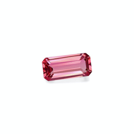 粉红碧玺 taille 矩形的 紫红色粉红 3.95 carats