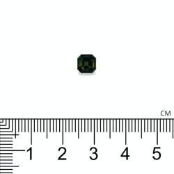 teal sapphire الحجم مربع أخضر 1.30 