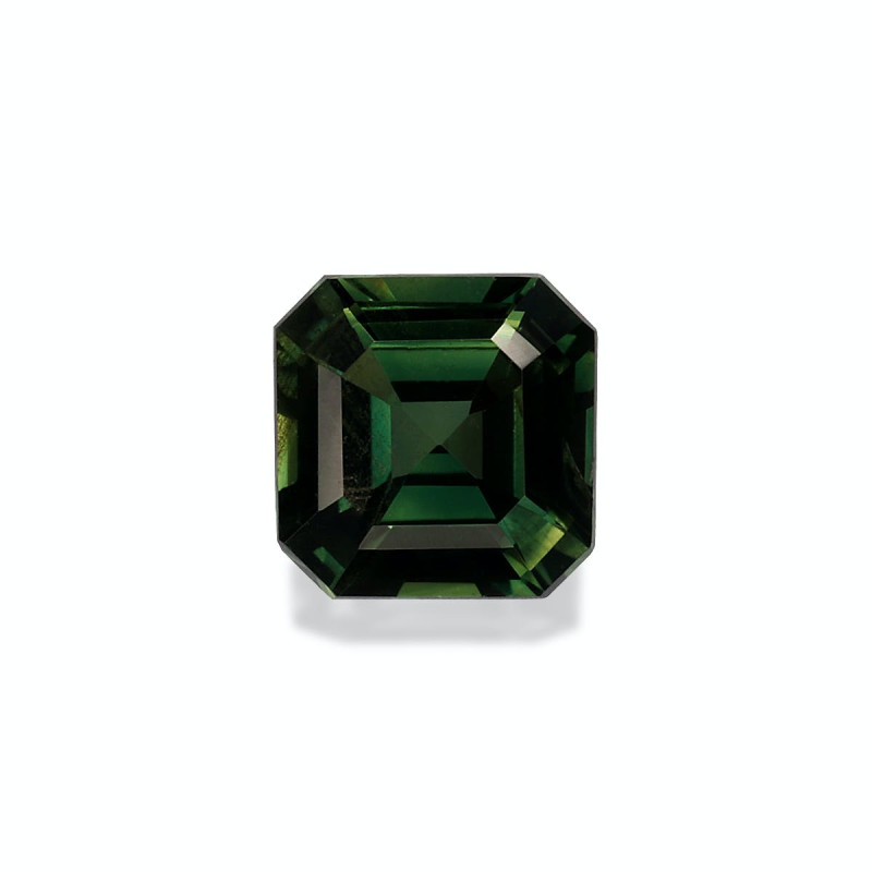teal sapphire taille CARRÉ Verde 0.68 carats