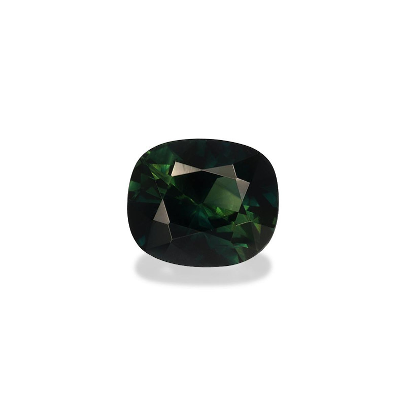 teal sapphire taille COUSSIN Azul 1.23 carats