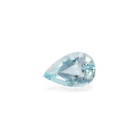 Aquamarin lengte Birne Himmelblau 6.68 karaten