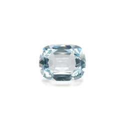 CUSHION-cut Aquamarine Sky...