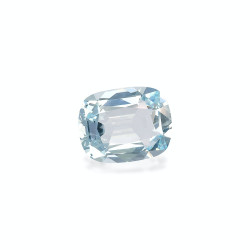 Kussen geslepen Hemelsblauwe Aquamarijn 8.24 karaat