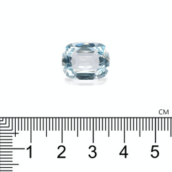 Kussen geslepen Hemelsblauwe Aquamarijn 8.24 karaat