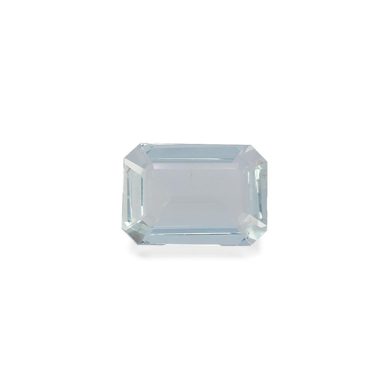 RECTANGULAR-cut Aquamarine Sky Blue 3.85 carats