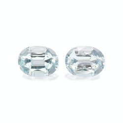 Aquamarin lengte OVAL  9.96...