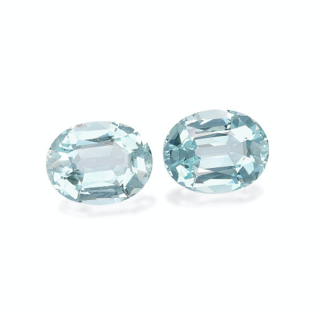 Aguamarina taille OVALE Bleu Ciel 13.10 carats