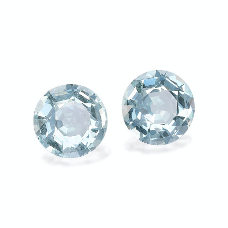 海蓝宝 taille 圆形 蓝天 8.99 carats
