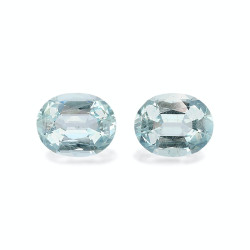 OVAL-cut Aquamarine Sky...