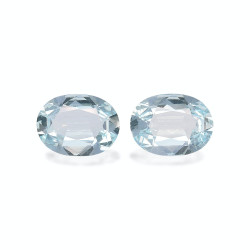 OVAL-cut Aquamarine Baby...