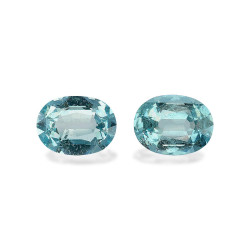 OVAL-cut Aquamarine Blue...