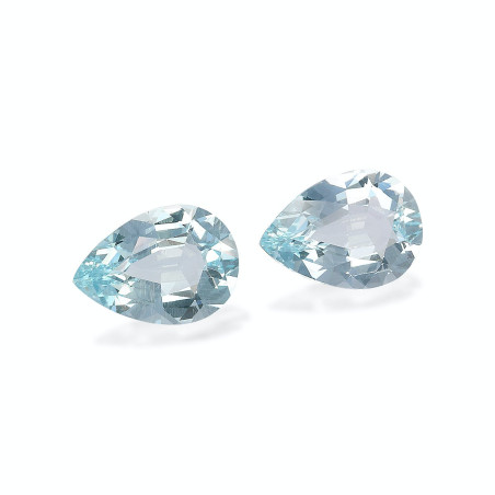 Aguamarina taille Poire Baby Blue 8.14 carats
