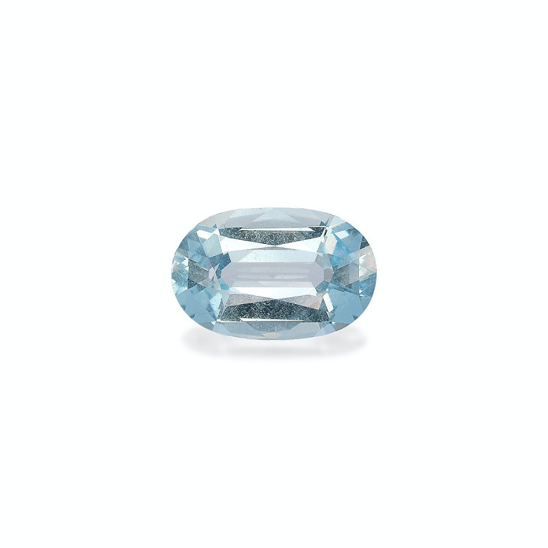 Aquamarin lengte OVAL Baby blau 4.64 karaten