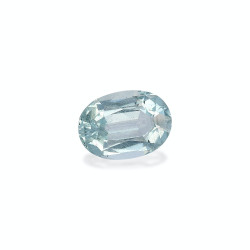 Ovaal geslepen Baby Blauwe Aquamarijn van 5,40 karaat