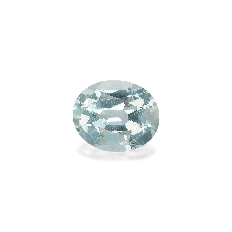 OVAL-cut Aquamarine Sky Blue 3.36 carats