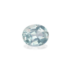 Ovaal geslepen hemelsblauwe Aquamarijn van 3,36 karaat