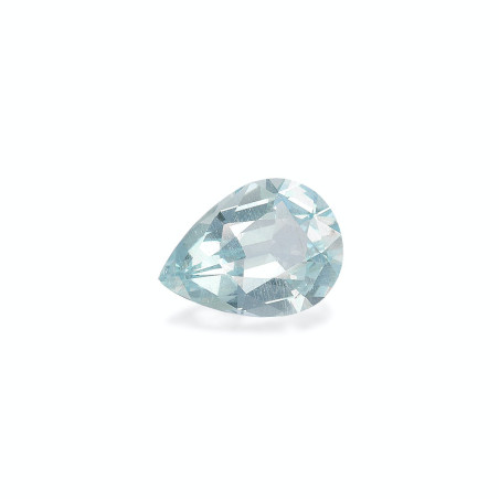 海蓝宝 taille 梨子 蓝天 4.38 carats