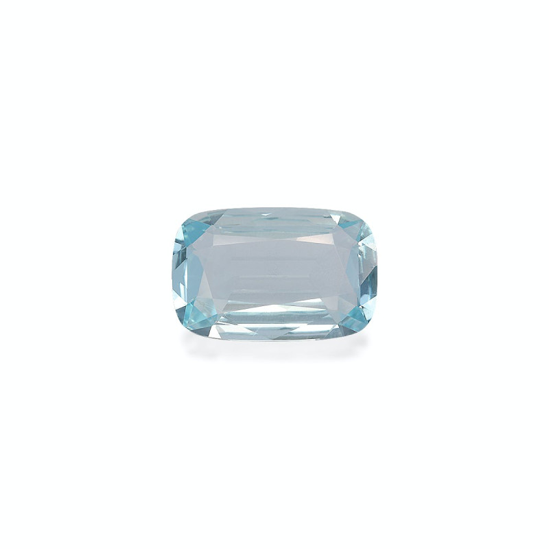 CUSHION-cut Aquamarine Baby Blue 2.91 carats