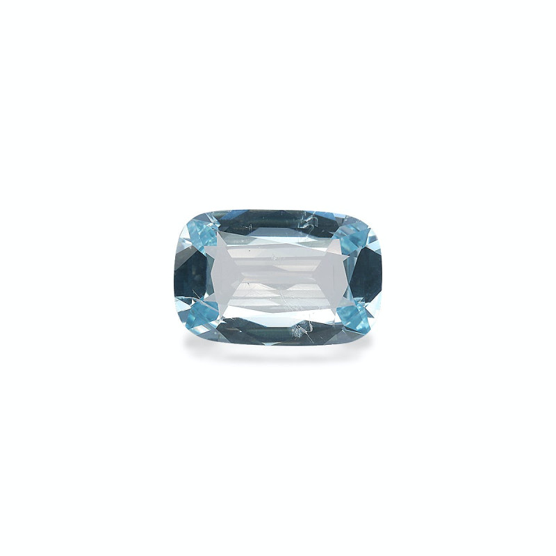 Aquamarin lengte KISSEN Baby blau 3.10 karaten