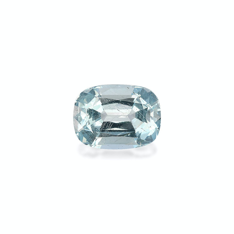 CUSHION-cut Aquamarine Baby Blue 4.25 carats