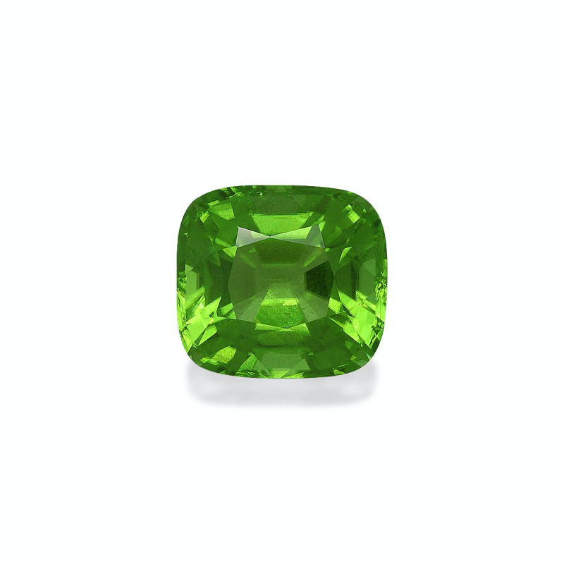 CUSHION-cut Peridot Green 10.91 carats