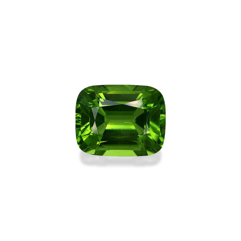 CUSHION-cut Peridot Green 27.04 carats
