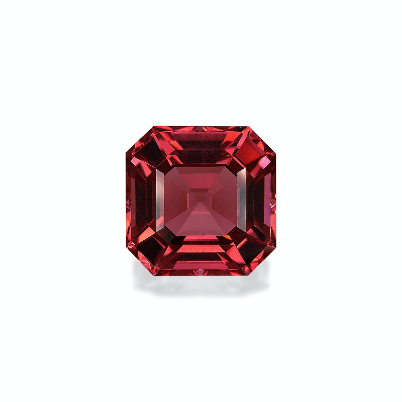 SQUARE-cut Pink Tourmaline Rosewood Pink 41.19 carats