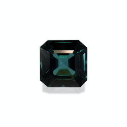 Tourmaline Bleue taille CARR&Eacute; Bleu 9.61 carats