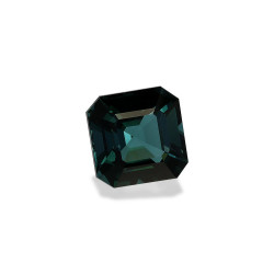 Tourmaline Bleue taille CARR&Eacute; Bleu 9.61 carats