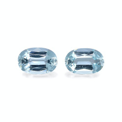 OVAL-cut Aquamarine Baby...