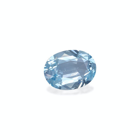 Aguamarina taille OVALE Baby Blue 4.49 carats
